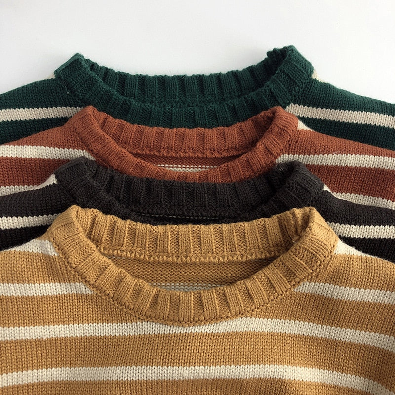 Skittles Striped Sweater