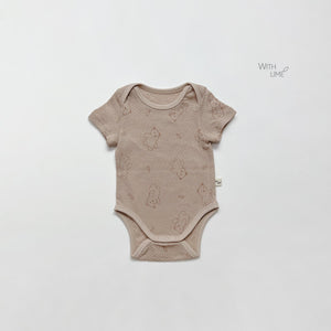Fish Bear Mesh Onesie