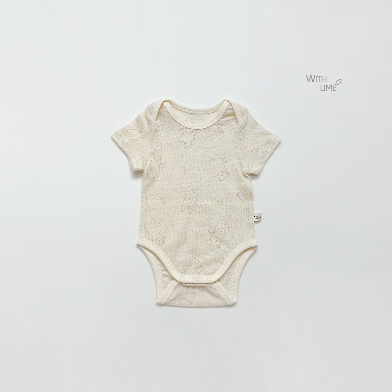 Fish Bear Mesh Onesie